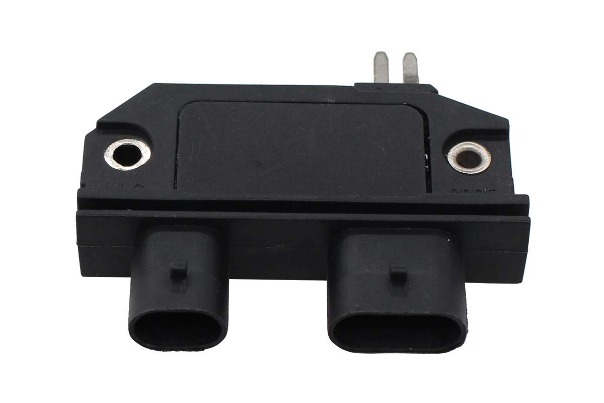 NewYall ignition module front view showing clean housing and direct-fit benefit