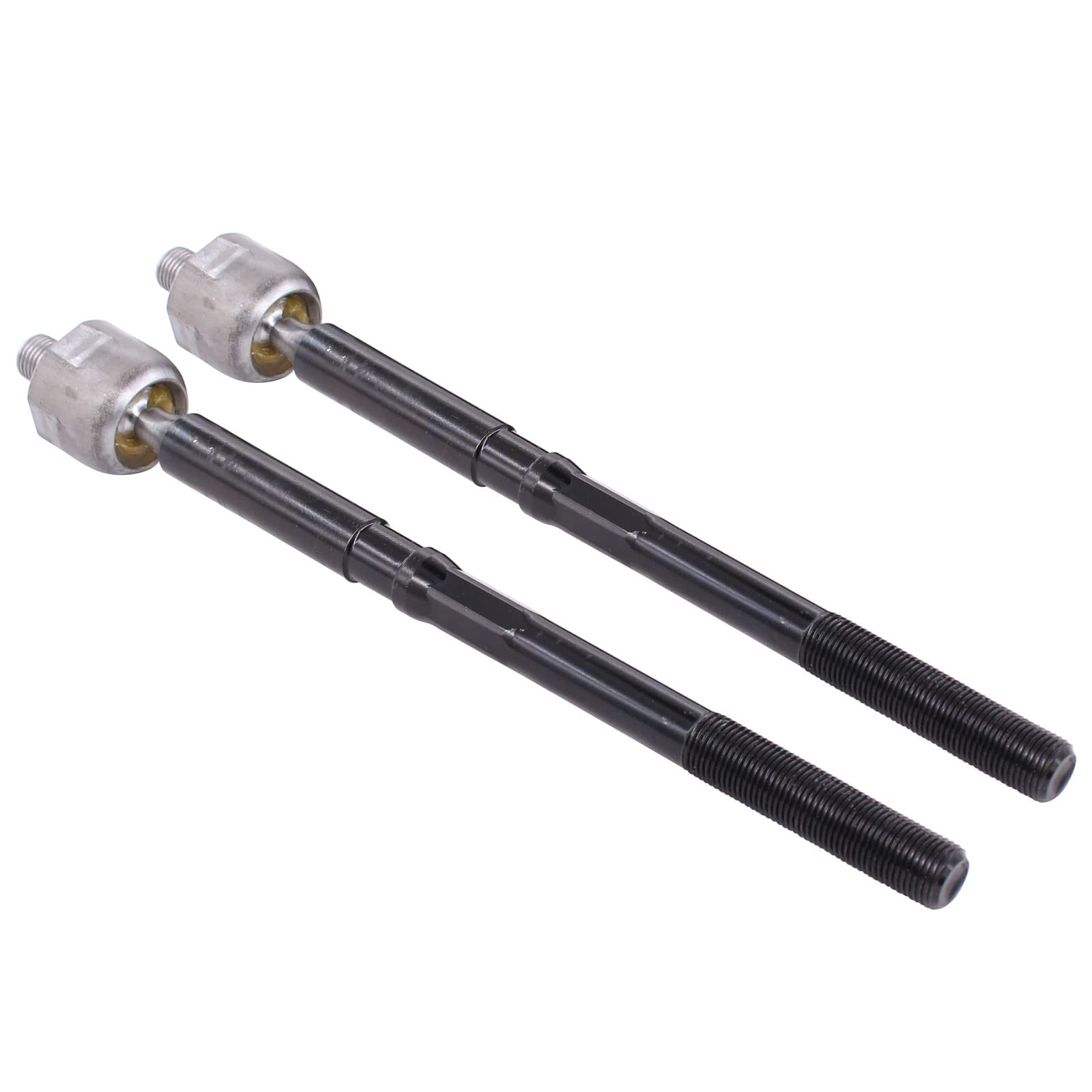 NewYall inner tie rod close-up showing threads and boot for reliable fit