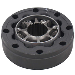 NewYall propshaft detail highlighting grease point and seal for improved longevity