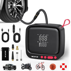 NEXPOW front view showing compact design and controls for easy storage