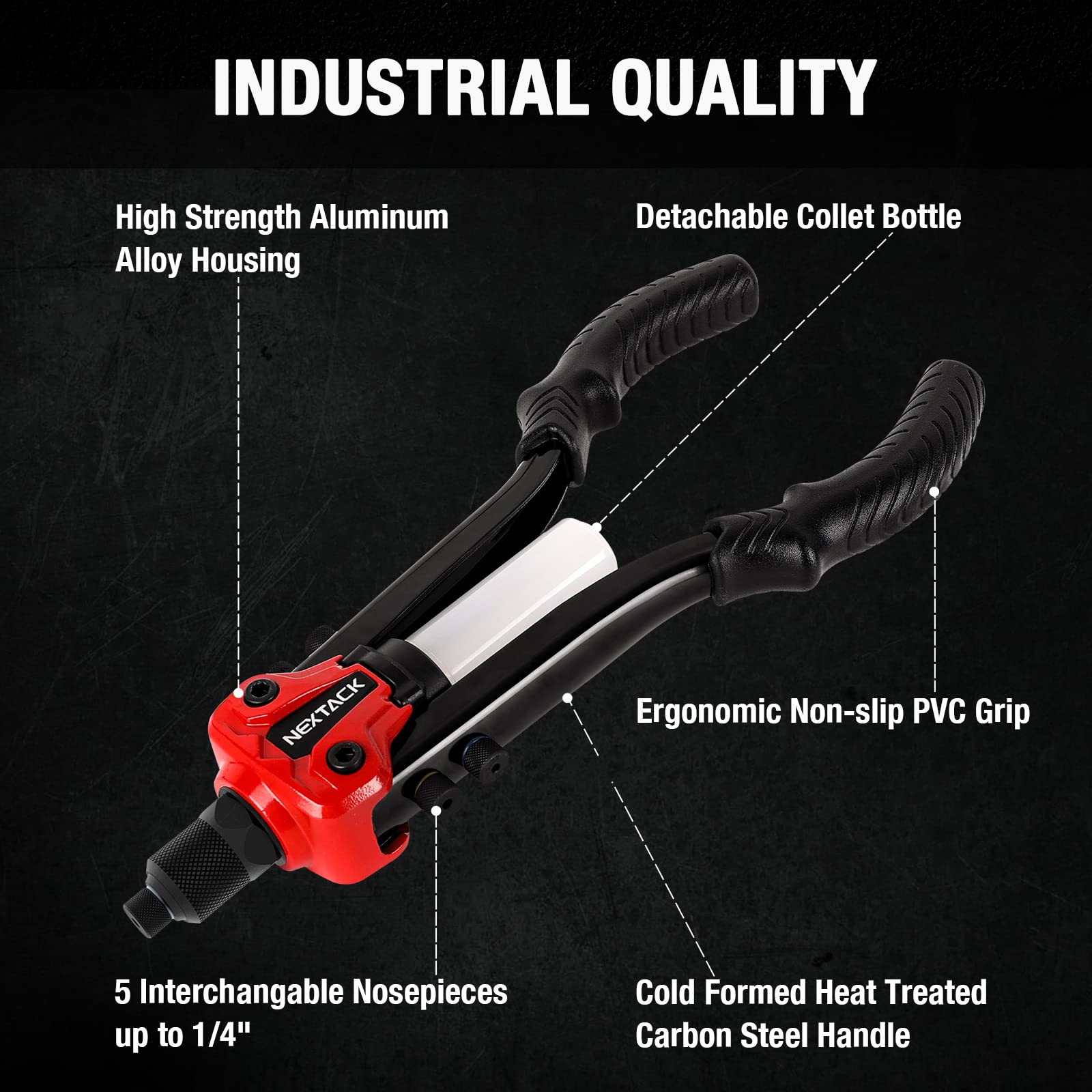 NEXTACK NT300 next to tape measure illustrating scale and portability advantage