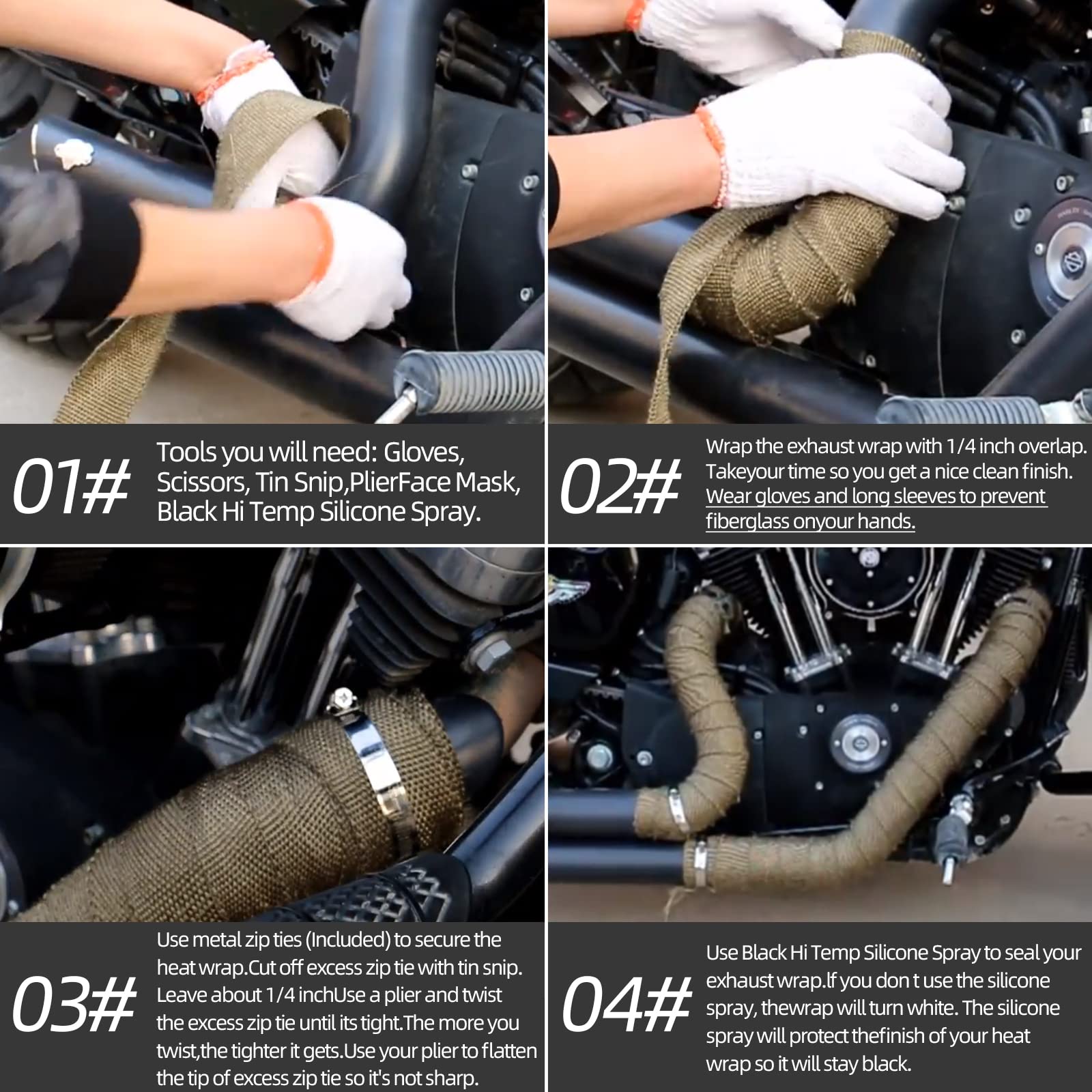 NEZUIBAN stainless steel locking ties detail showing secure fastening and corrosion resistance