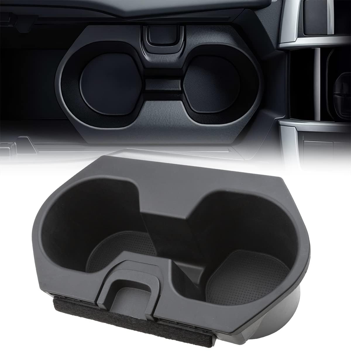NFSpeeding left cup opening with small bottle for versatile storage