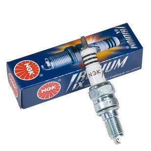 NGK 2202 front packaging showing two iridium spark plugs and part number for correct replacement