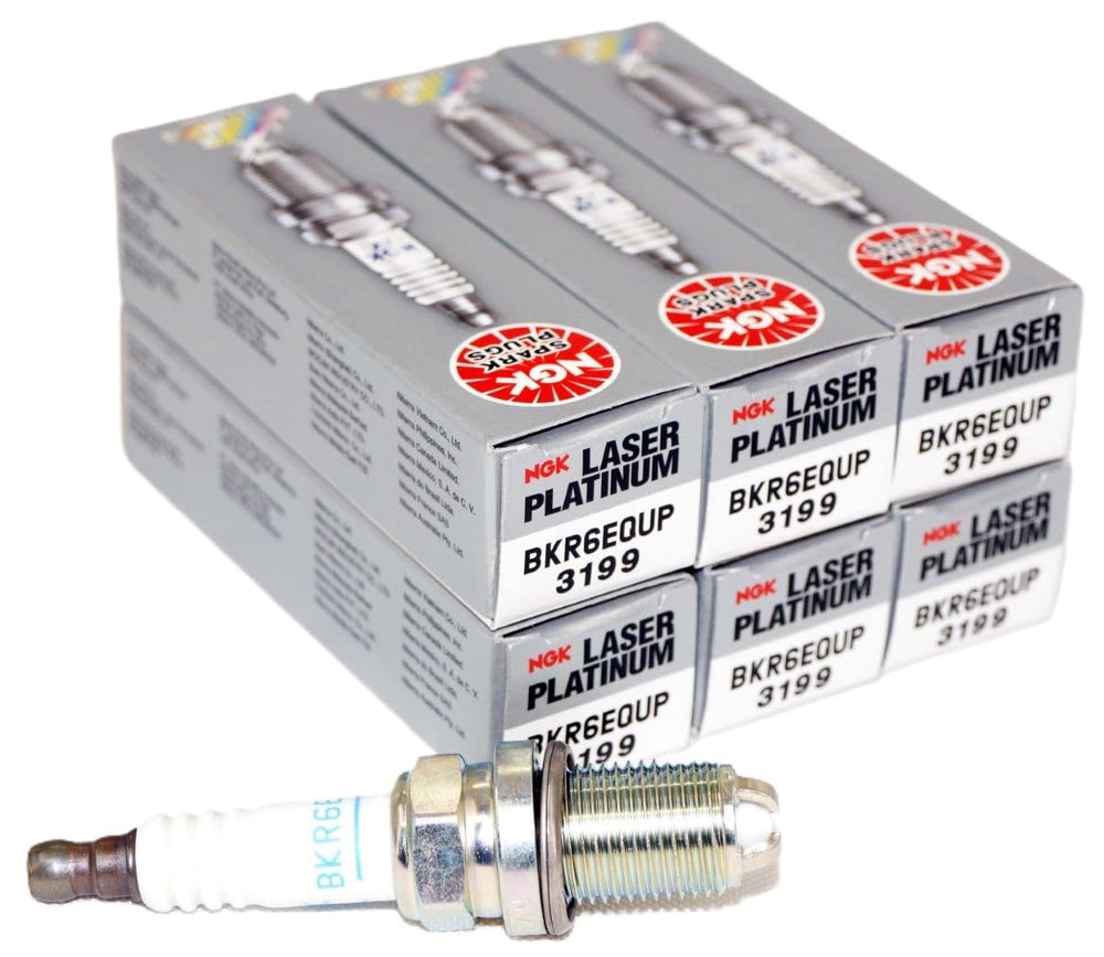 NGK 3199 front packaging showing brand and six-pack for confident replacement