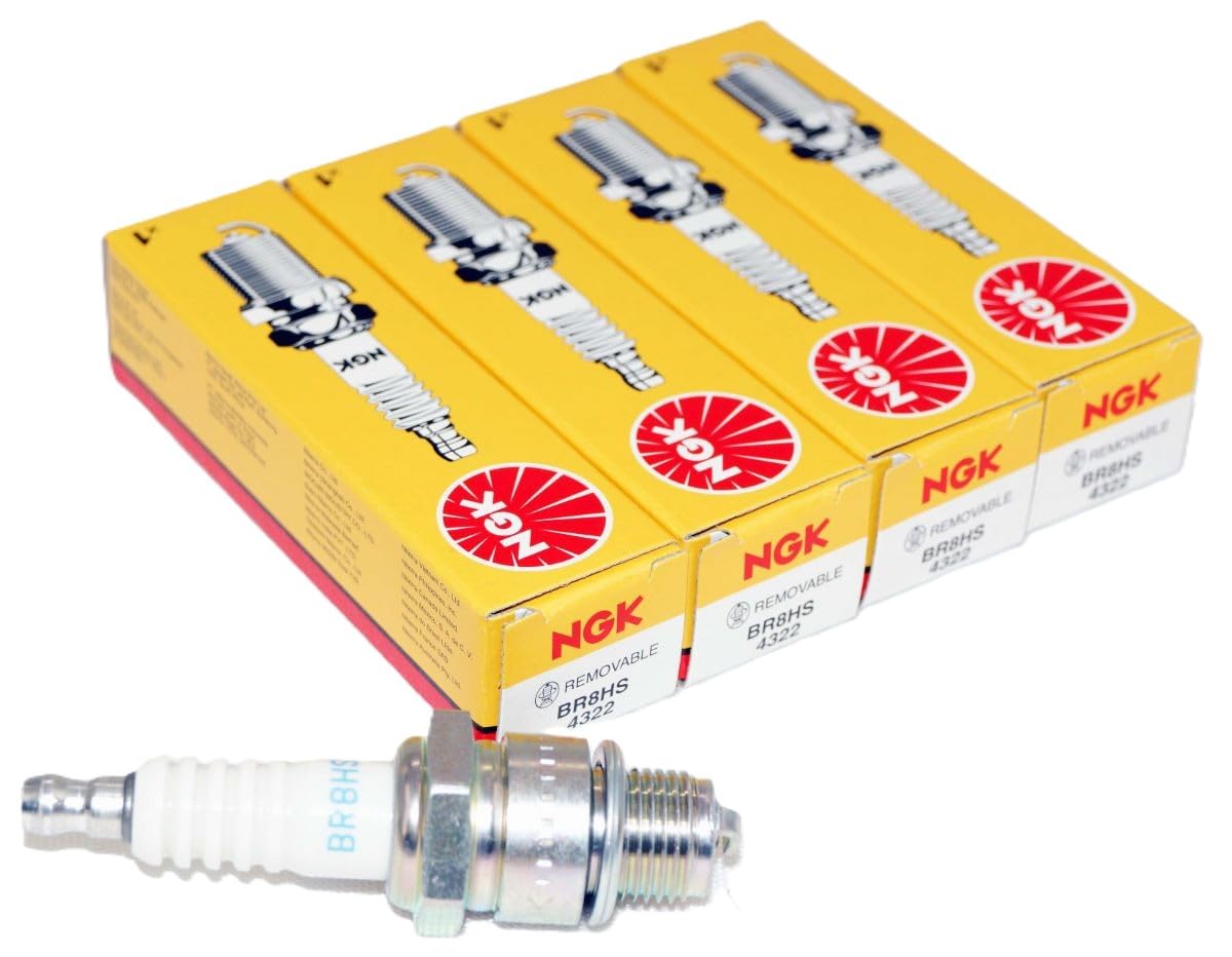NGK 4322 front packaging showing brand and four-pack benefit
