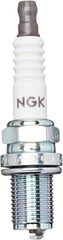 NGK 5238 electrode close-up displaying tip and gap for consistent spark performance