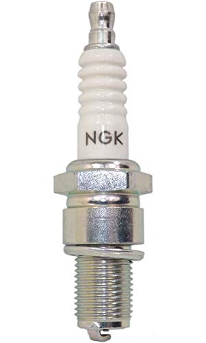NGK BCPR5ES electrode detail focused on center and ground electrodes for reliable spark