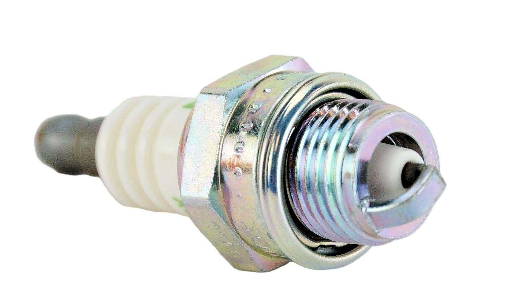 NGK BPM8Y ten-pack displayed side-by-side for bulk replacement convenience