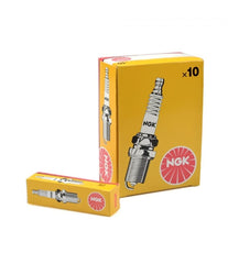 NGK BPMR7A front packaging showing ten plugs and brand warranty benefit
