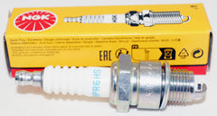 NGK BPR6HS single plug close-up showing clean tip for easier ignition checks