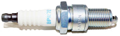 Close-up of NGK BPR7ES electrode and copper core, demonstrates reliable spark delivery