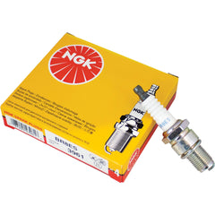 NGK electrode tip detail highlighting gap clarity and consistent spark performance
