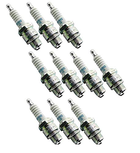 NGK spark plug installed in engine illustrating BR9HS-10 easy fit benefit
