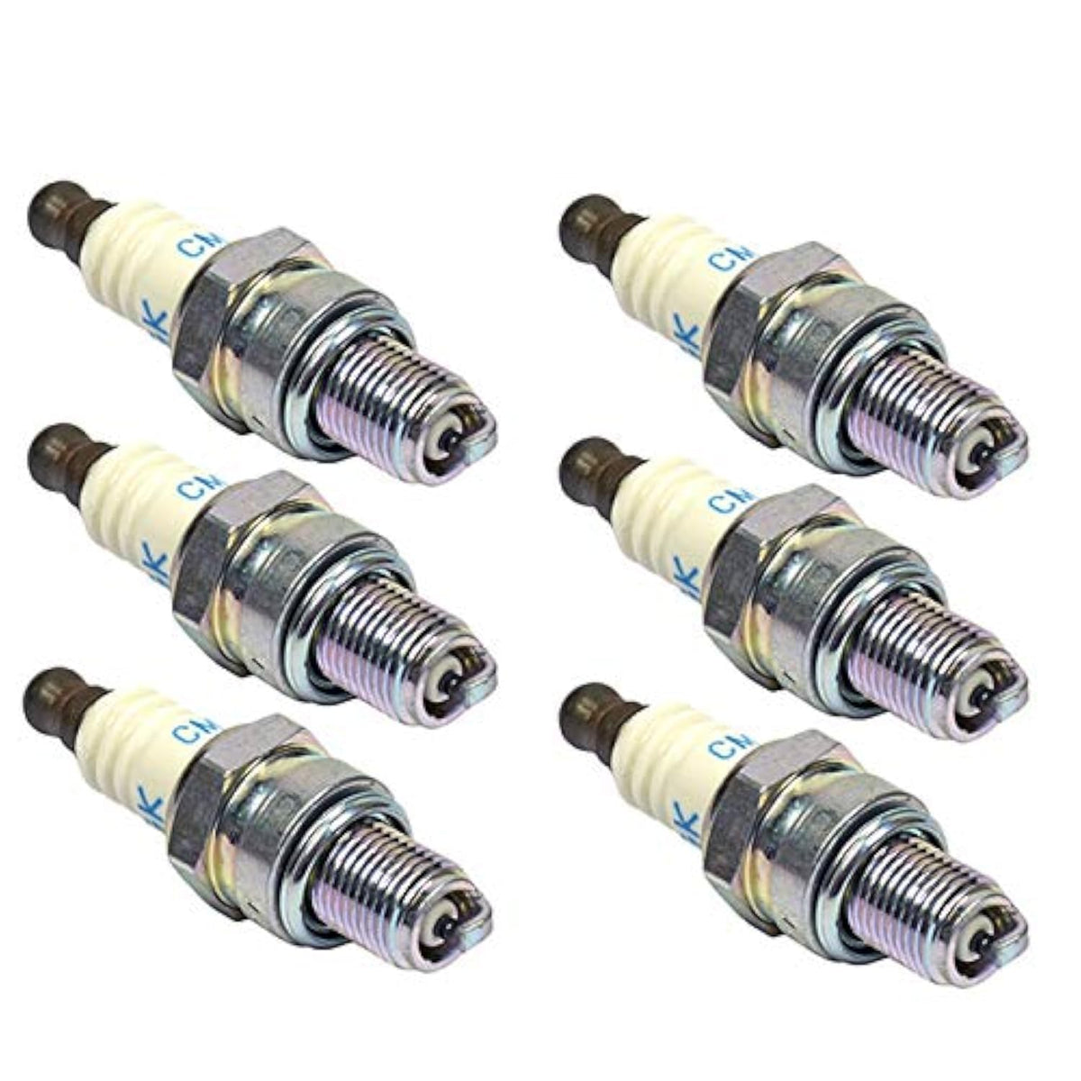 NGK front packaging showing six CMR7H spark plugs and part number for easy identification and reliable replacement