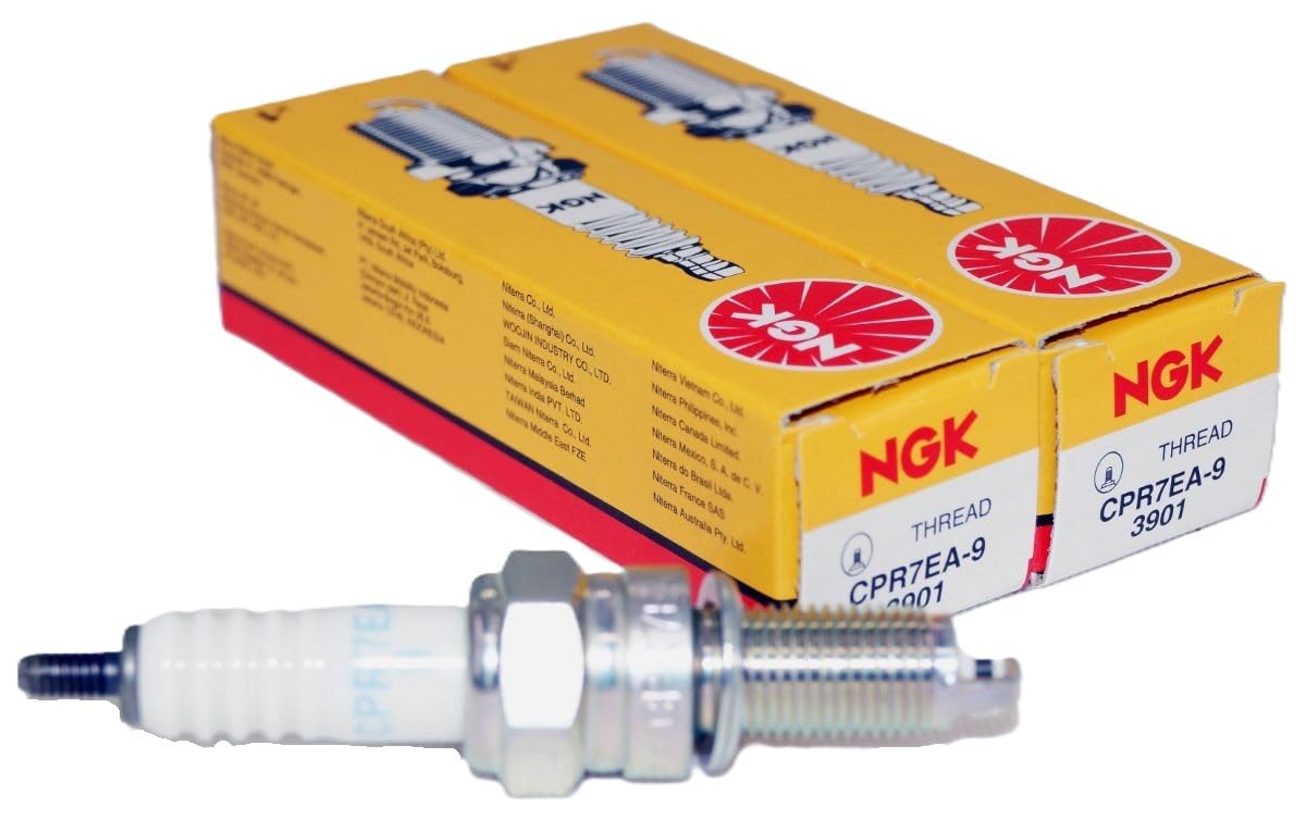 NGK front packaging showing CPR7EA-9 plugs and clear part ID for correct fit