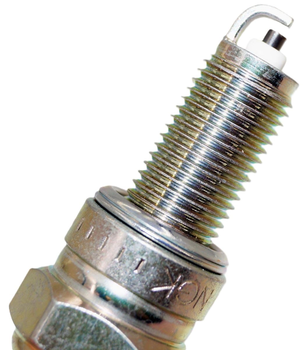 NGK plug being installed showing proper fit and easy replacement benefit