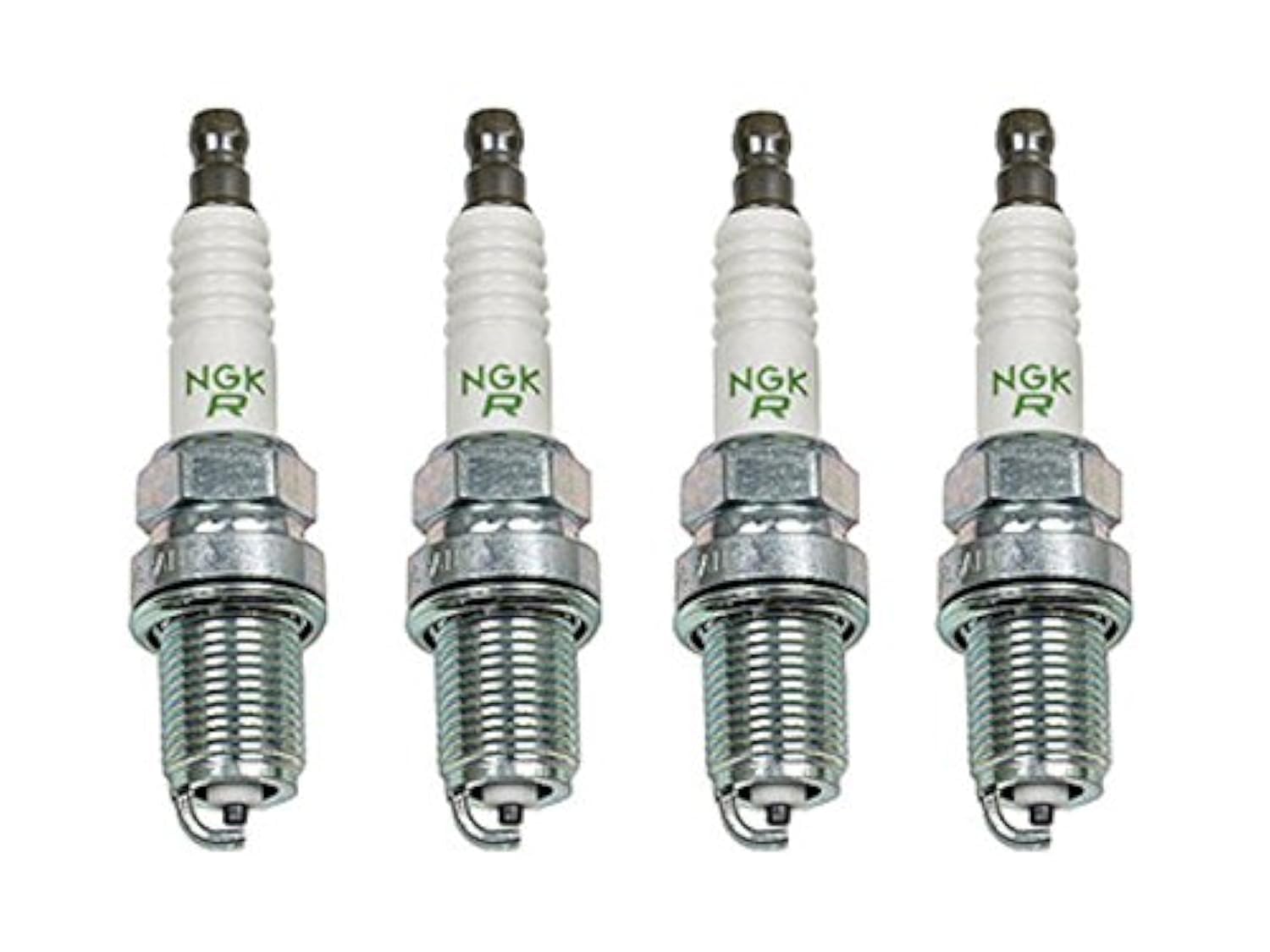 NGK CR10EK front packaging showing four genuine plugs and clear product labeling for reliable replacement