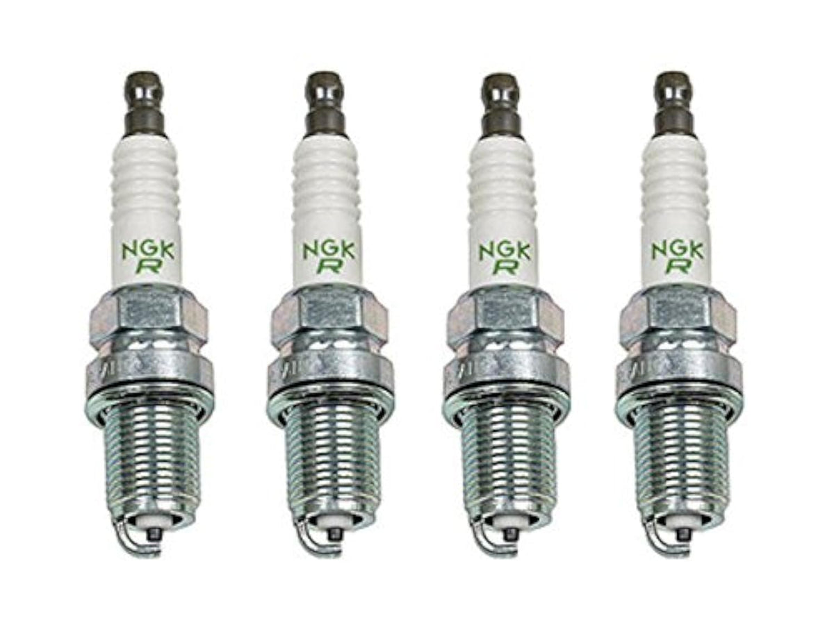 NGK CR10EK front packaging showing four genuine plugs and clear product labeling for reliable replacement