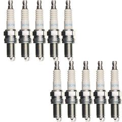 NGK DCPR8E close-up of electrode and ceramic insulator highlighting durability benefit