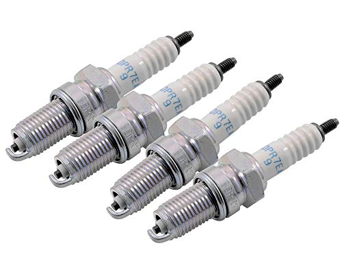 NGK DPR7EA-9 installed on ATV engine demonstrating improved starting reliability