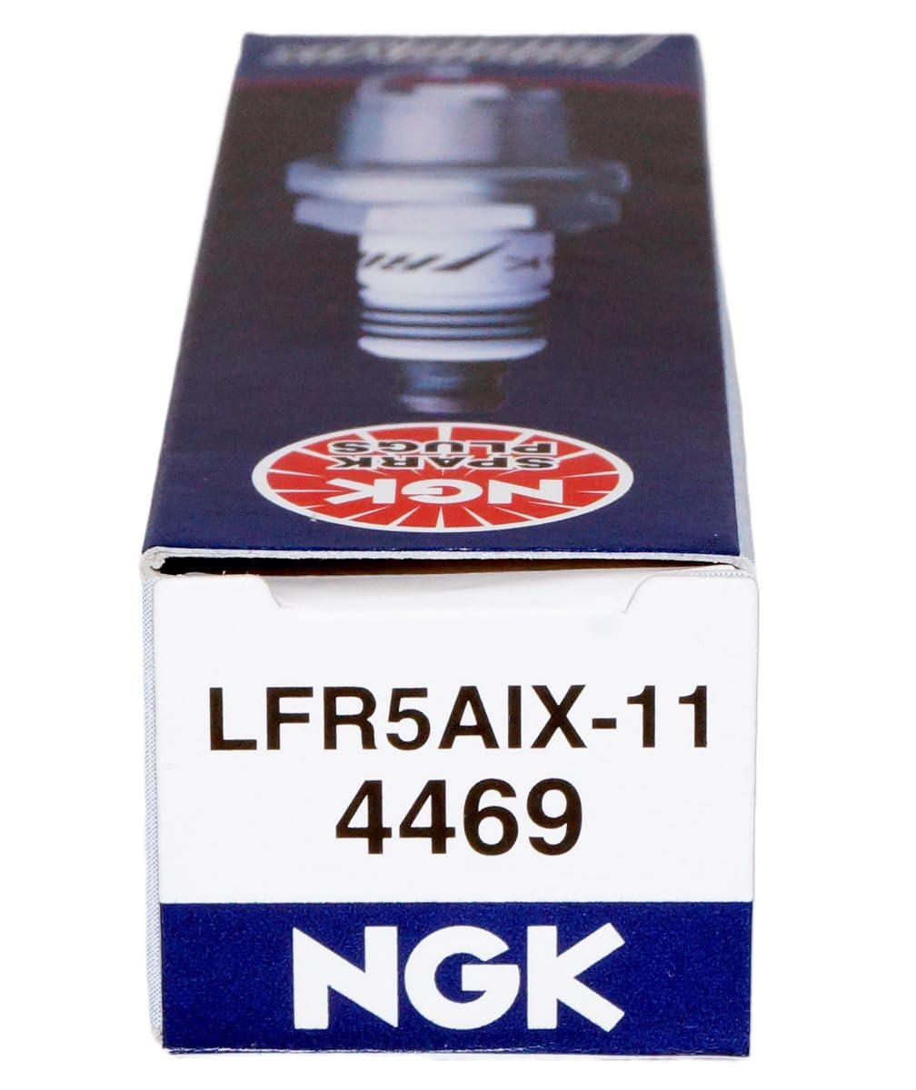NGK ceramic insulator texture closeup showing robust insulation and heat control