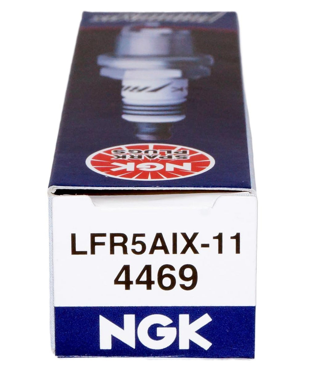 NGK ceramic insulator texture closeup showing robust insulation and heat control