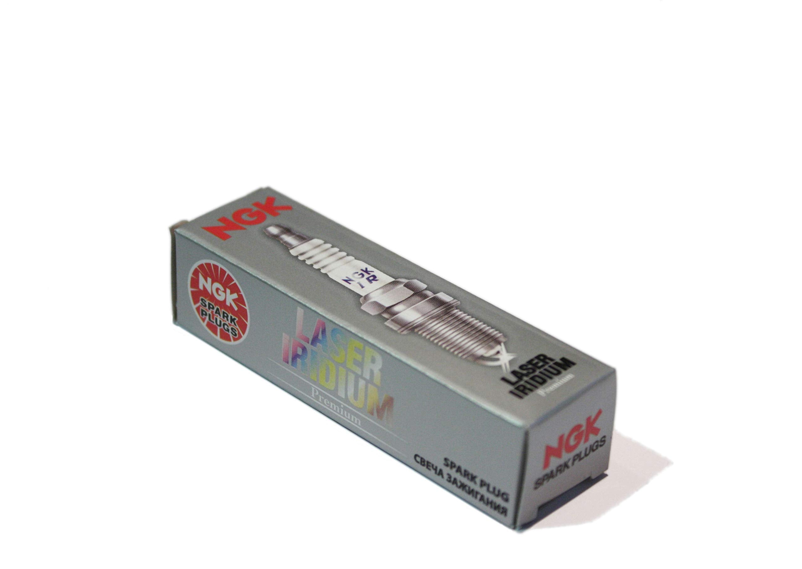 NGK laser iridium close-up of iridium electrode and precision tip for reliable spark