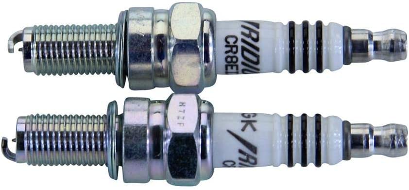 NGK front packaging showing two iridium plugs, reliable ignition benefit