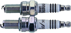 NGK front packaging showing two iridium plugs, reliable ignition benefit
