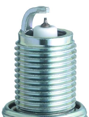 NGK iridium tip close-up highlighting fine electrode for consistent spark and longer life