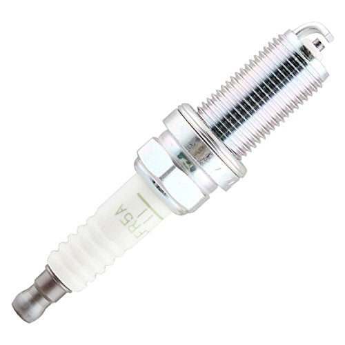 NGK close-up of LFR5A-11 electrode and insulator showing precision construction for consistent ignition