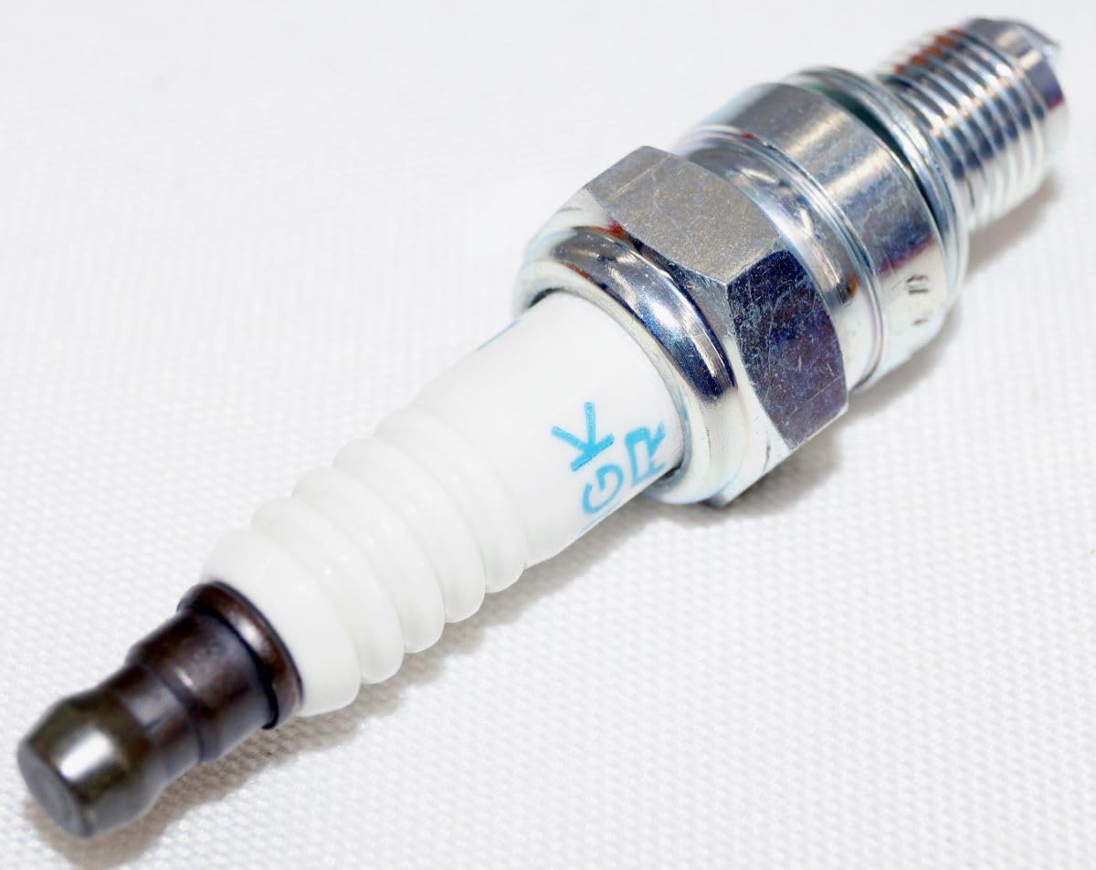 NGK LR8B engraved markings and part number for fast identification and ordering