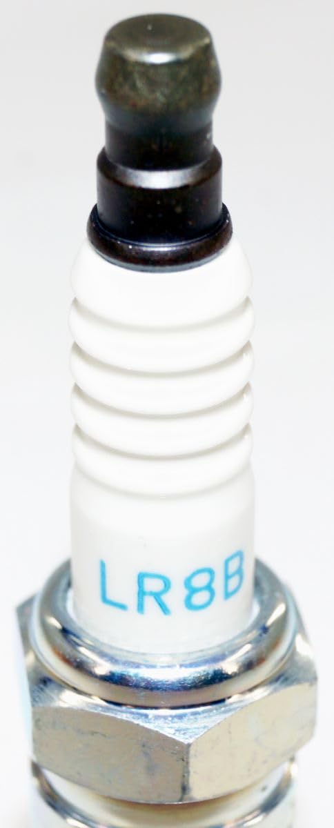 NGK LR8B open pack with ten plugs visible, convenient bulk storage benefit