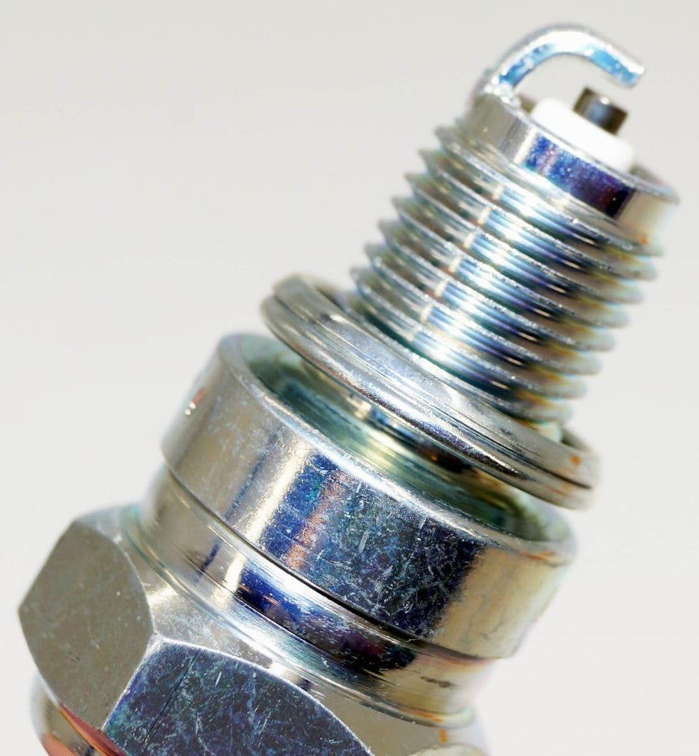 NGK LR8B installed on engine demonstrating fit and straightforward replacement