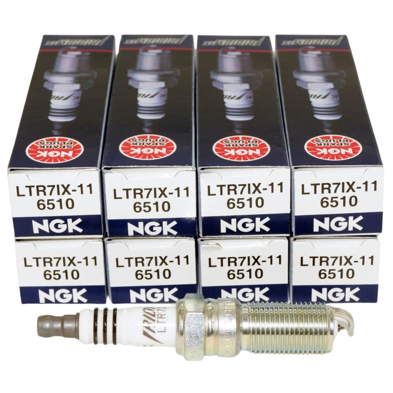 NGK front packaging showing LTR7IX-11 and benefits