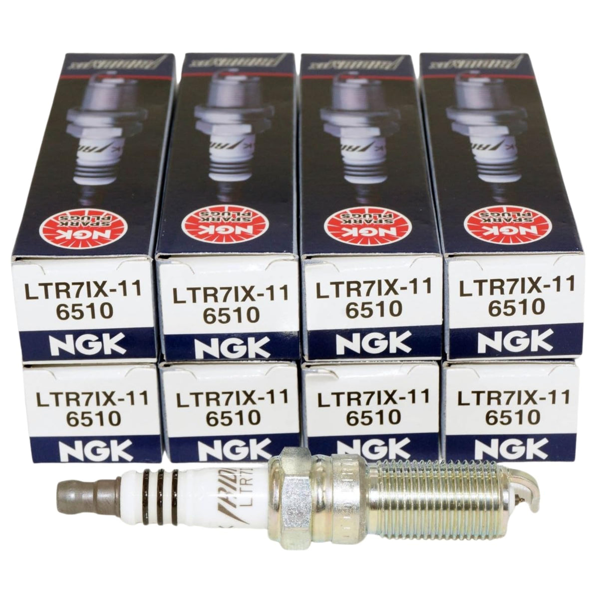 NGK front packaging showing LTR7IX-11 and benefits
