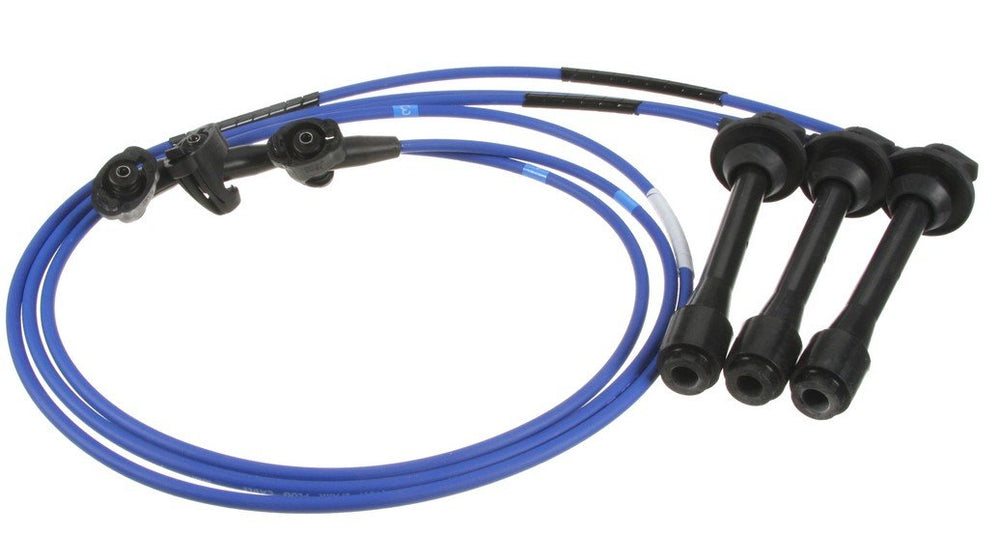 NGK RC-TE66 installed in engine bay illustrating correct routing and improved spark delivery