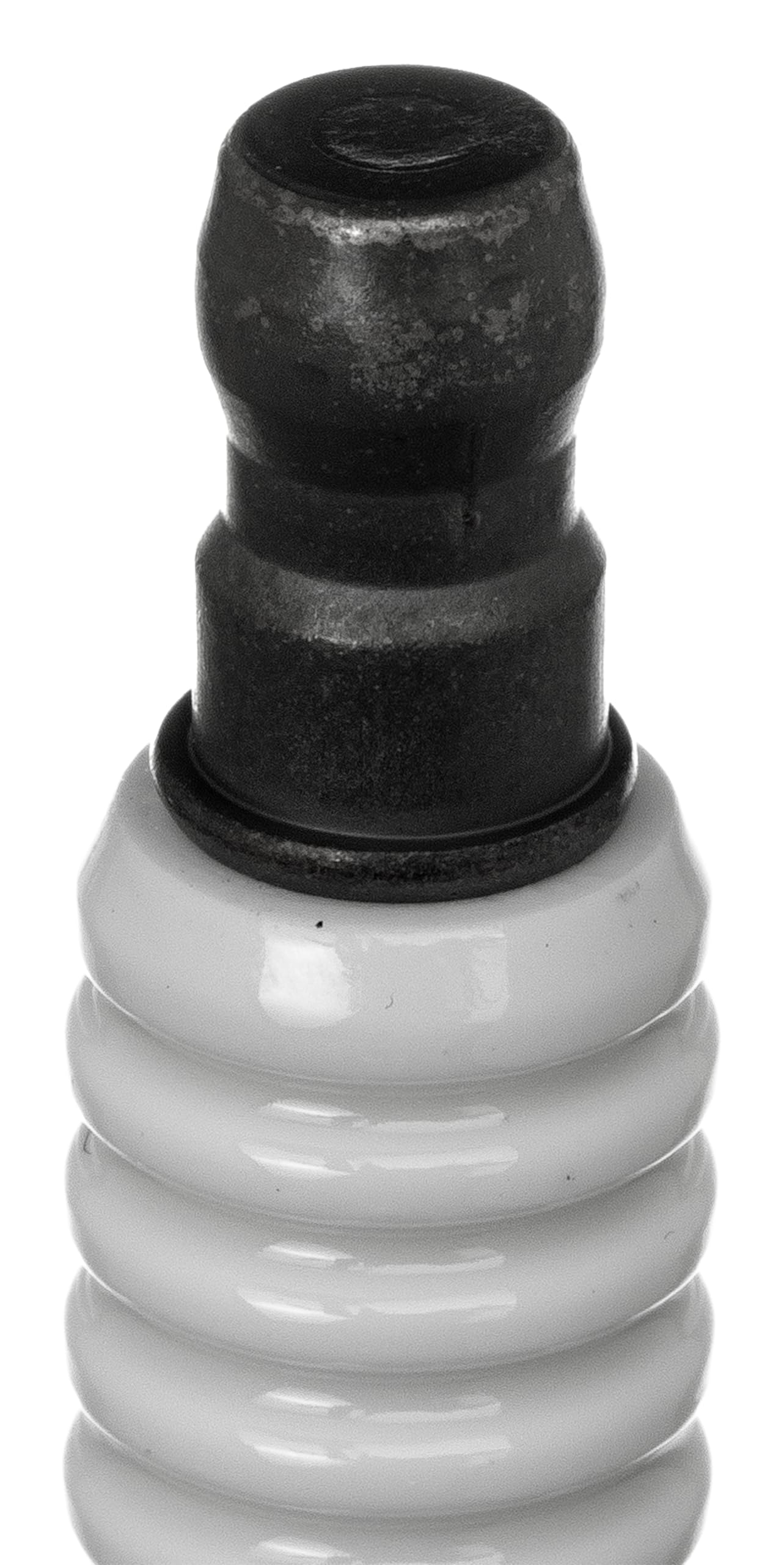 NGK LFR7A installed in Yamaha engine close-up demonstrating correct fit and reliable ignition performance