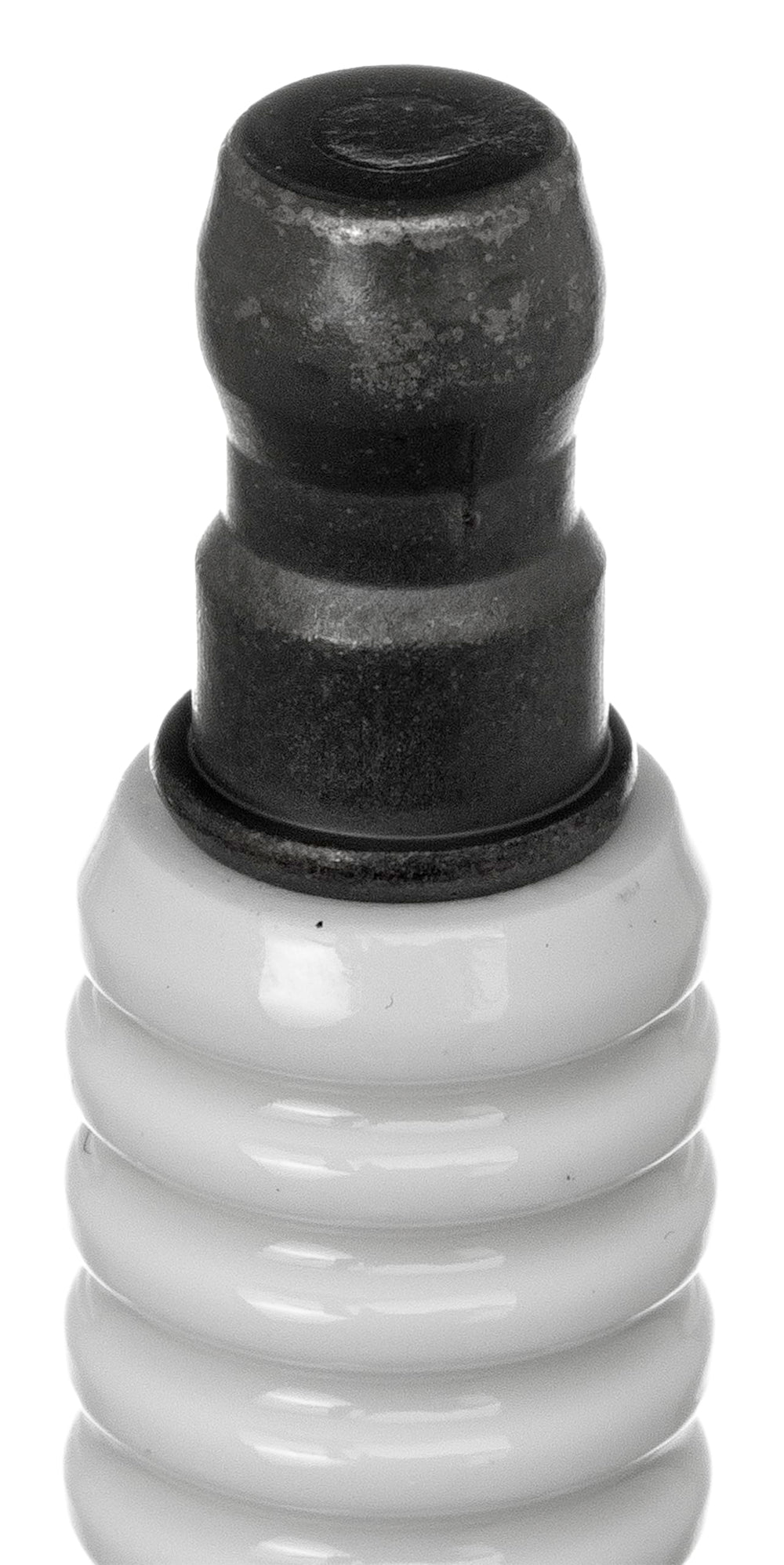 NGK LFR7A installed in Yamaha engine close-up demonstrating correct fit and reliable ignition performance