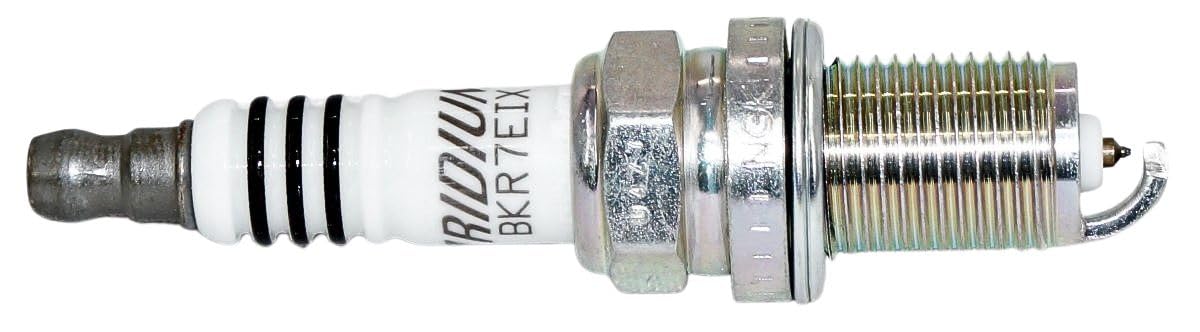 NGK thread and gasket detail showing 14mm thread and corrosion-resistant plating benefit