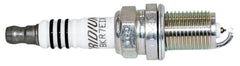 NGK thread and gasket detail showing 14mm thread and corrosion-resistant plating benefit