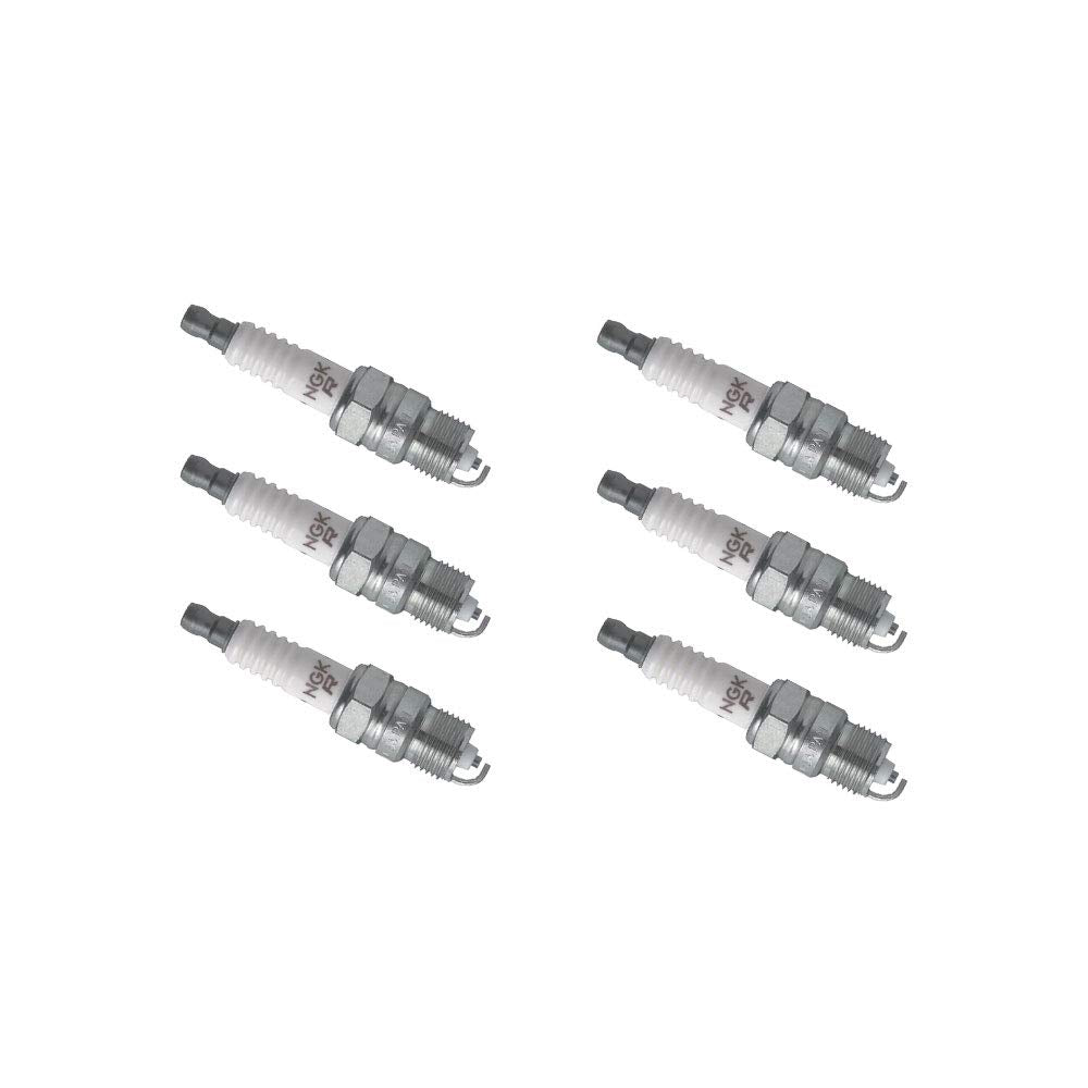 NGK V-Power front packaging showing 6-pack and authentic branding for reliable replacement