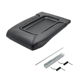 NHILES front view of replacement console lid showing clean fit and refreshed interior benefit