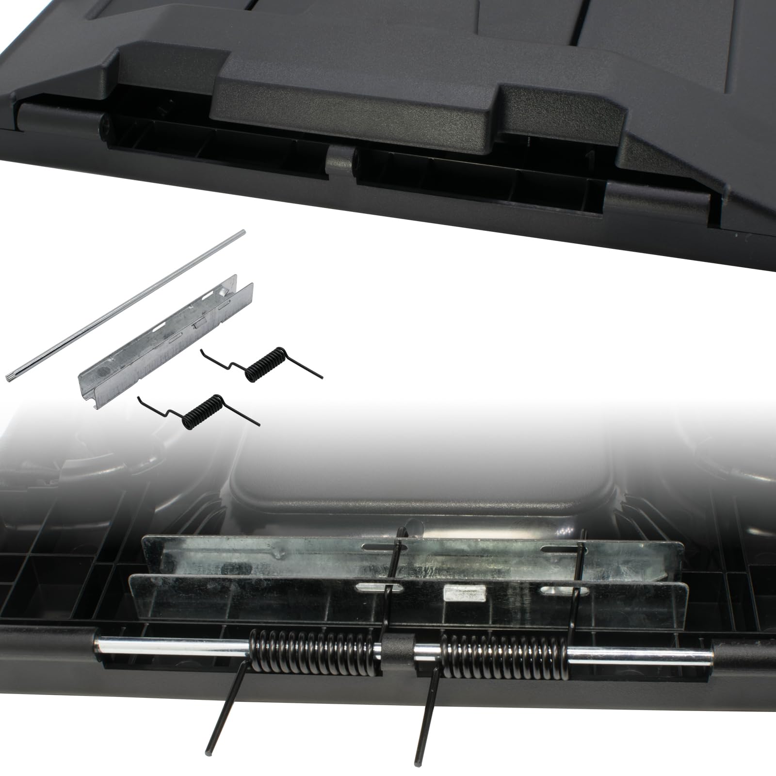 NHILES lifestyle shot of truck interior with new lid boosting cabin aesthetics benefit
