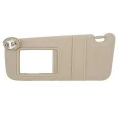NHILES driver side sun visor front view showing beige finish and clean look for interior