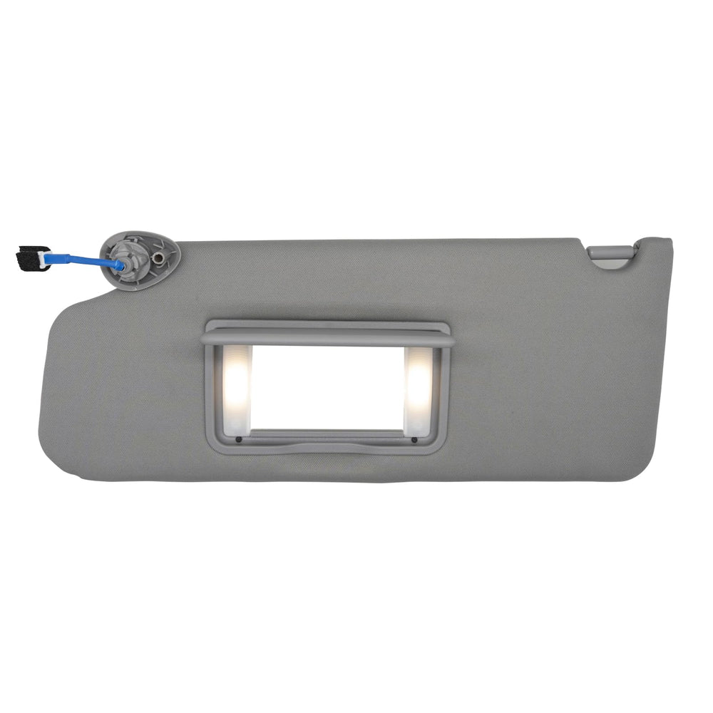 NHILES driver sun visor front view showing fit and appearance