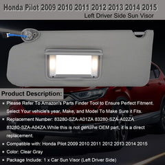 NHILES driver sun visor mounting bracket detail for easy installation