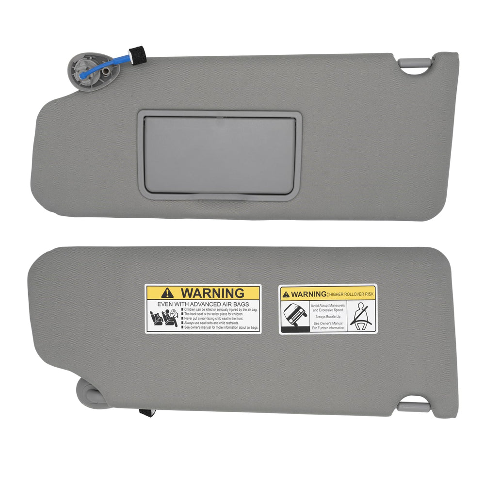 NHILES driver sun visor packaging and included single left-side unit