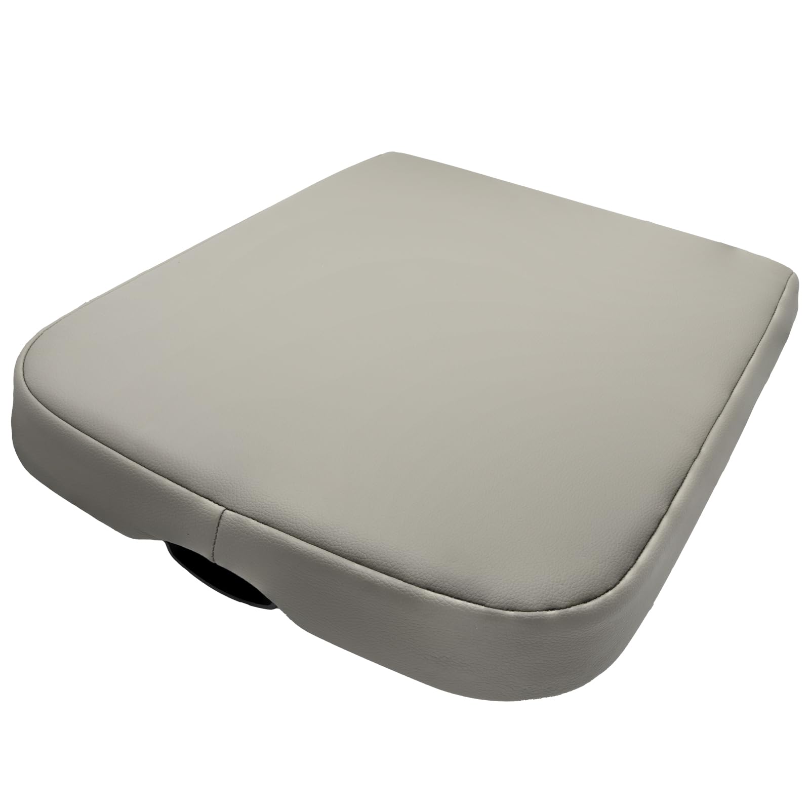 NHILES front view of gray center console lid showing fit and finish benefit